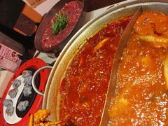 番茄和牛牛油鸳鸯锅-江北北火锅馆·公路夜市(魏公村店)