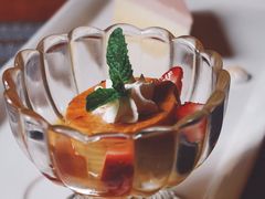 甜品配水果杯-马勒别墅·中餐厅