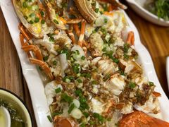 蒜蓉蒸波士顿龙虾-开禾52阿伟海鲜加工