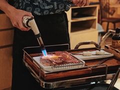 生牛肉火炙寿司-舞漁日料美人胶原锅(陆家嘴中心店)