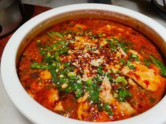 水煮肉片-绿茶餐厅(松江万达店)