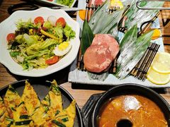 -明洞阿姨·韩式酱蟹烤肉·创意料理(三元桥店)