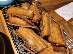 干炸带鱼-老头儿真传-老头儿油爆虾(胜利河美食街店)