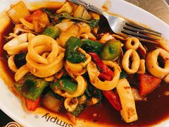 九层塔炒鱿鱼-simply thai天泰(长泰广场店)