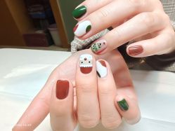 -孔雀手美甲美睫护理