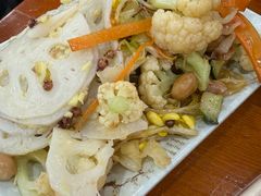 素拼凉菜-手擀菠菜面(西康路店)