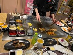 自助取餐区-雅玛花式铁板烧餐厅(好运街店)