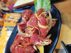 现拌鲜牛肉-吉志烤肉(太原总店)