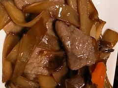 肉片炒蘑菇-鲜螺湾(鹏欣丽都店)