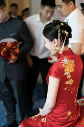 -禾米旗袍妈妈装礼服定制(嘉业国贸店)