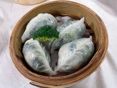 瑶柱鲜虾菠菜饺-华源餐厅·海鲜大排档(日月贝店)