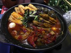 田螺鸭脚煲-老表记广西宵夜螺蛳鸭脚煲(西大店)