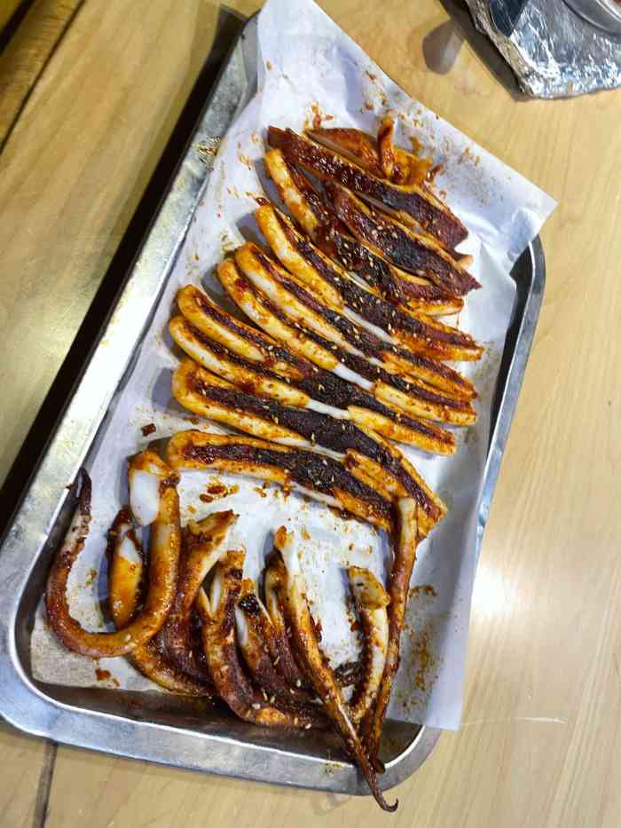 三山岛海鲜 江西路店-"| 辣炒海怪腿 | 海怪是什么怪?难道.