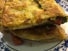 韭菜饼-老客满蛋饼(双塔市集店)