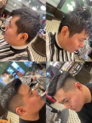 -海文先生国潮烫染男士理发馆