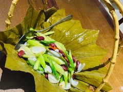 芦笋百合烩腰豆-福慧慈缘素食餐厅(王府井店)