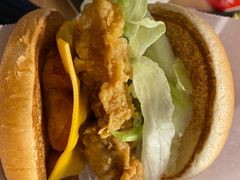 脏脏芝士鳕鱼鸡腿堡-肯德基(建华店)