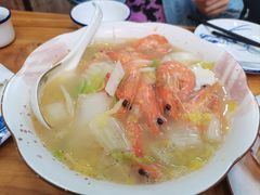 胶东白菜炖虾-来之顺海鲜菜馆·青岛菜·始于1993(栈桥店)