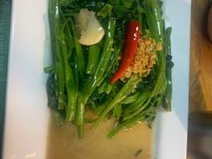 秘制虾酱炒空心菜-帕蓝·暹罗料理(曲阳店)