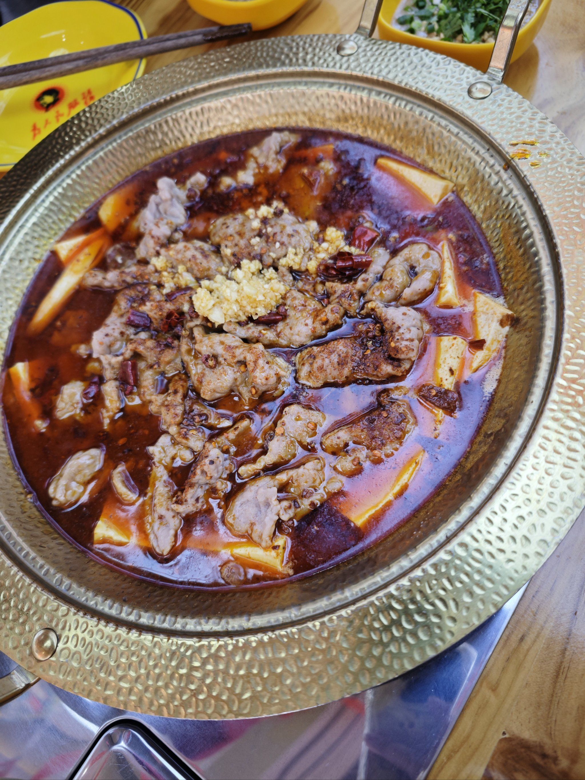 「泗泾公园」
92 佳肴菜名
重庆豆花牛肉火锅
93满分原料