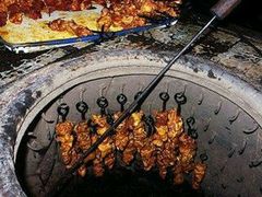馕坑肉，-沙洲胡杨焖饼