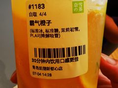 霸气橙子-奈雪的茶(凯德新都心店)