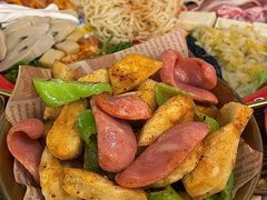 -陈叉子钢盆烤肉(中原万达店)
