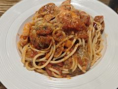 海鲜番茄意面-MI WU FACTORY米屋美食工厂餐厅(绿地店)