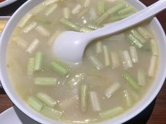 奶汤蒲菜-崔义清鲁菜馆(大明湖店)