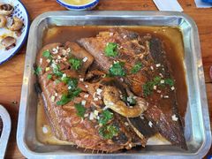 酱焖比目鱼-威海海鲜王(窑头路店)