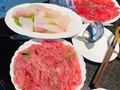 挂面鸭肠-巴蜀大宅门火锅(川音店)
