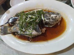 清蒸瓜子斑-崖口红树林海鲜餐厅