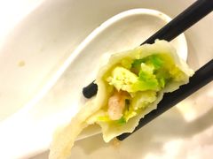 角瓜鸡蛋虾仁水饺-黄家饺子东北特色菜馆(湖滨商业街店)