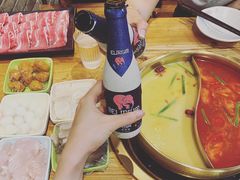 小粉象啤酒-四喜小胖·北京涮肉(五道营店)