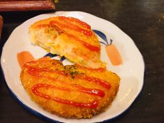 芝士炸土豆饼-金龙咖喱