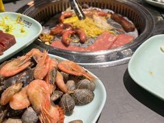 -九寸花汀海鲜烤肉自助(中东迪克店)