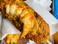 辣味虾味鱿鱼鱼饼-青春米热狗