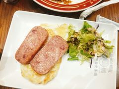 午餐肉双蛋-肥韬茶餐厅(南山mini店)
