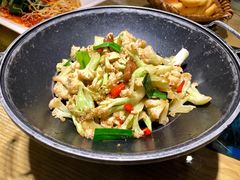 干锅有机花菜-鸡毛店·川菜(双楠店)