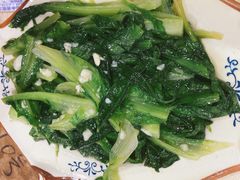 蒜蓉炒油麦菜-标记美食新鲜猪杂(兴南大道店)