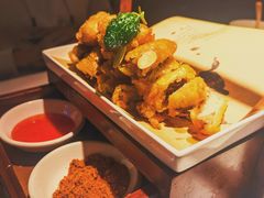 杏仁脆皮牛肉-绿茶餐厅(领展购物广场·中关村店)