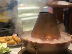 现炸健康油条-宣武小院涮肉(前门店)