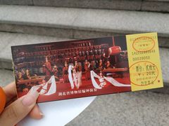 钟侯乙编钟演奏门票-湖北省博物馆