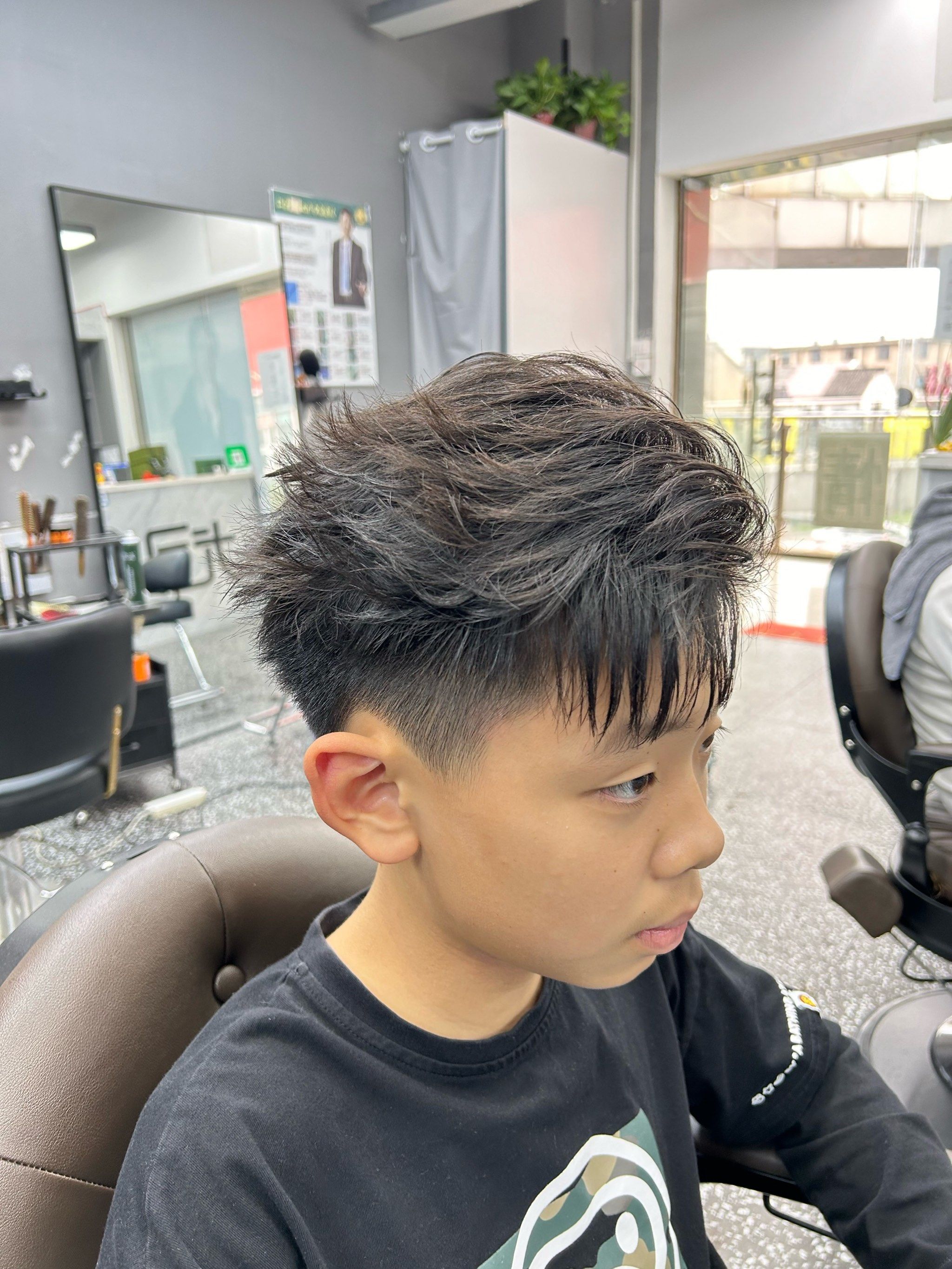 男孩子的个性发型