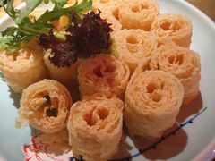 香炸腐皮-左庭右院鲜牛肉火锅(新梅广场店)
