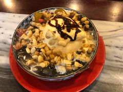 芋圆红豆白凉脆果雪球-玫瑰甜品(文明路店)