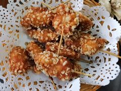 炸牙签肉-黄师奶甜品店