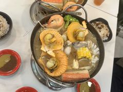 沙茶海鲜锅-张妈台式锅烧(深大店)