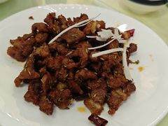 蒜子牛肉粒-奥华餐厅·老张记(台基厂店)
