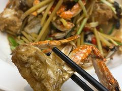 姜葱紫苏梭子蟹-聚味瞿记·龙虾堂(坡子街店)